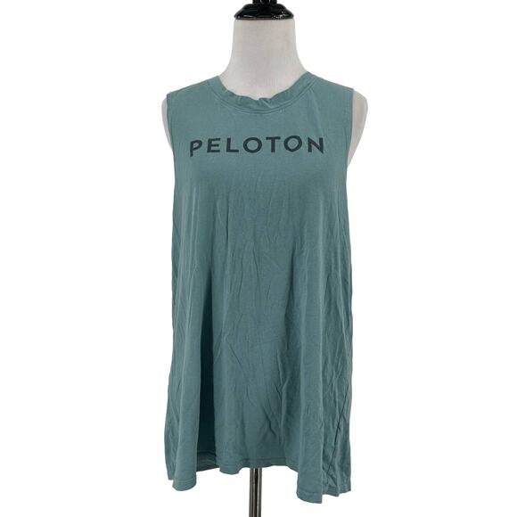 Peloton Bike Cycle Muscle Tee Tank Top Size Large - Picture 1 of 7